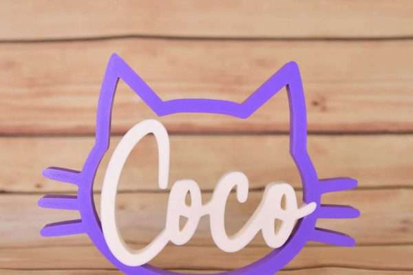 forma de gato con nombre