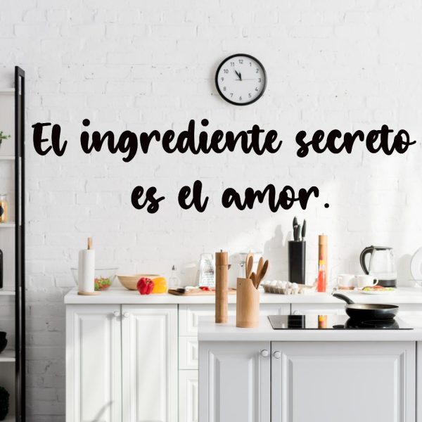 El ingrediente secreto es el amor
