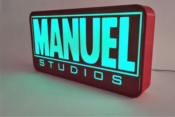 Lámpara Marvel personalizada - Imagen 2
