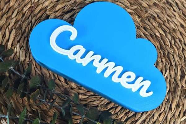 Nube personalizada con nombre