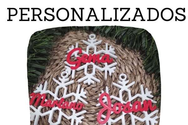 Pack oferta 9 adornos personalizados