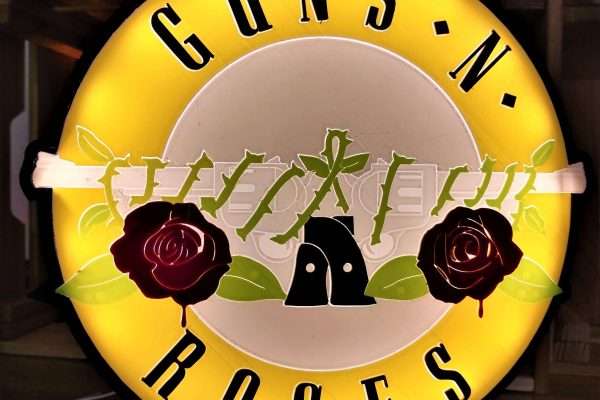 Lámpara led de Guns'N Roses