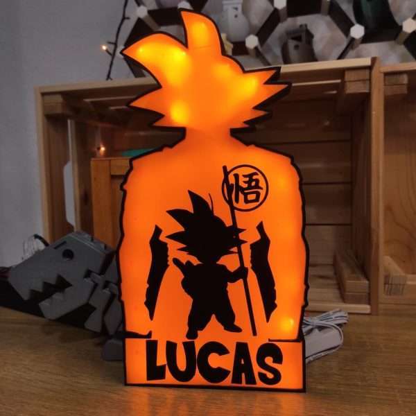 Lámpara Dragon Ball (Son Goku) - Imagen 5