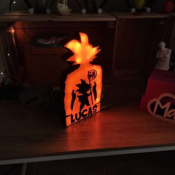 Lámpara Dragon Ball (Son Goku) - Imagen 3