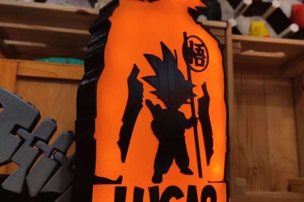 Lámpara Dragon Ball (Son Goku)