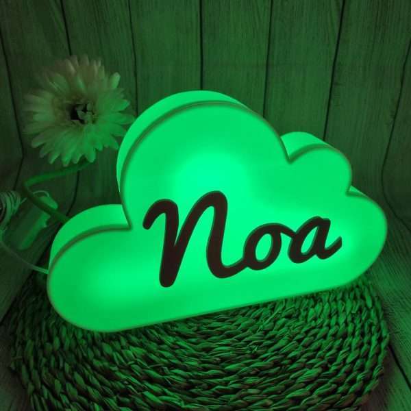 Lámpara nube personalizada - Imagen 6