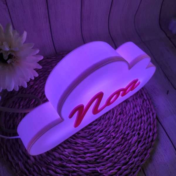 Lámpara nube personalizada - Imagen 7