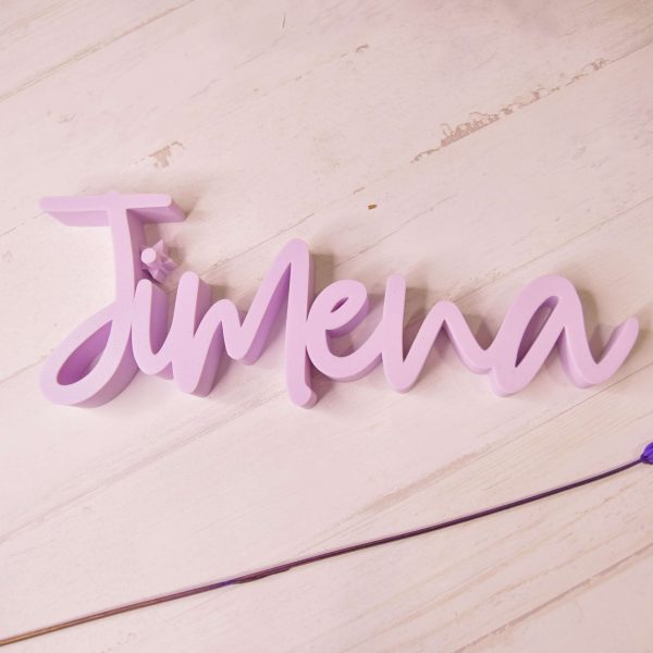 Nombre 3D estilo “Jimena”