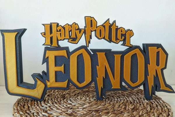 Nombre 3d Harry potter